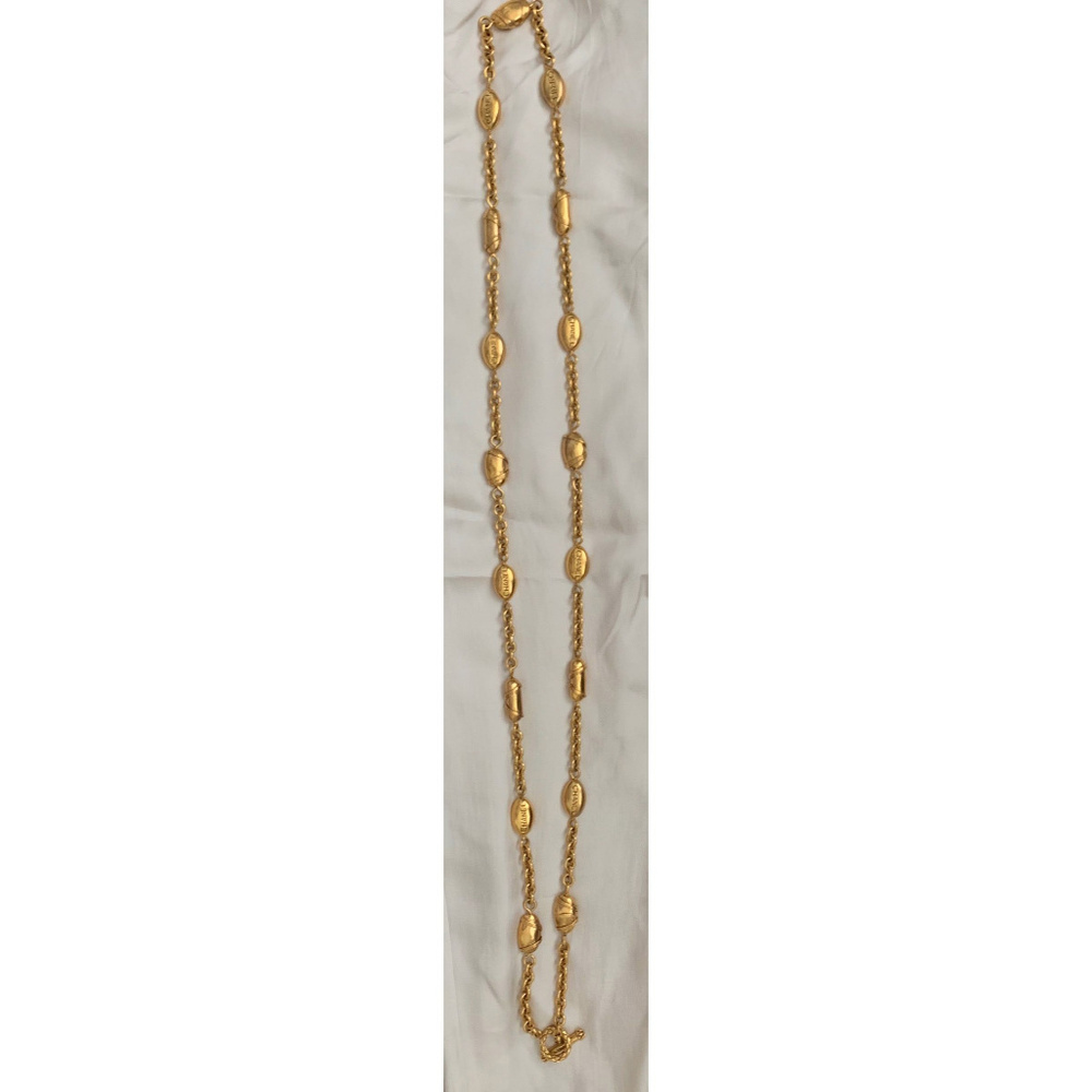 CHANEL Vintage Bean / Bullet Necklace - Picture 7 of 8
